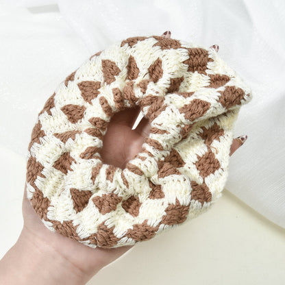 Bohemian Handmade Crochet Colorful Scrunchies