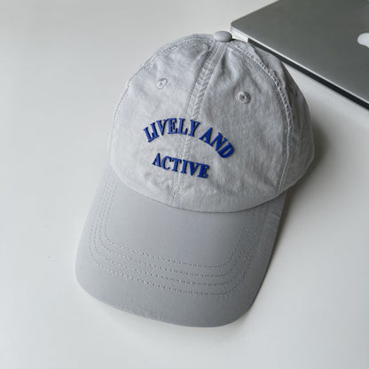 Summer Minimalist Letter Print Baseball Cap