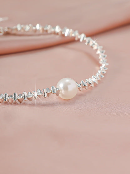 Simple Glitter Double Anklet