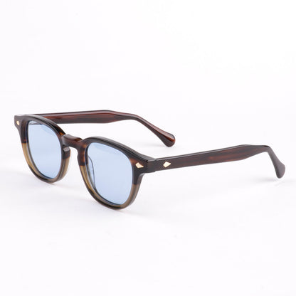 Retro Round Frame UV Protection Sunglasses