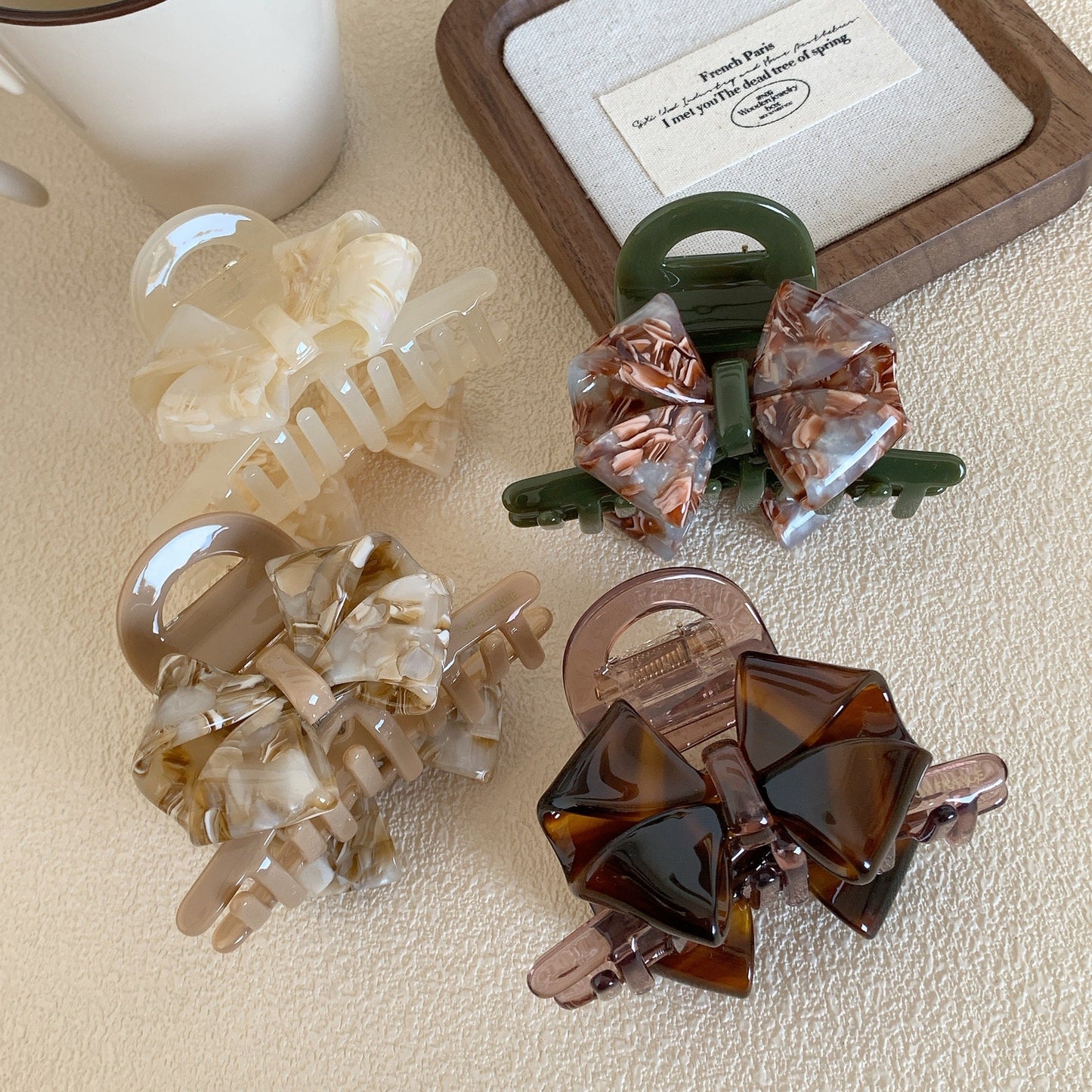 Bow Tie Sweet Claw Clip