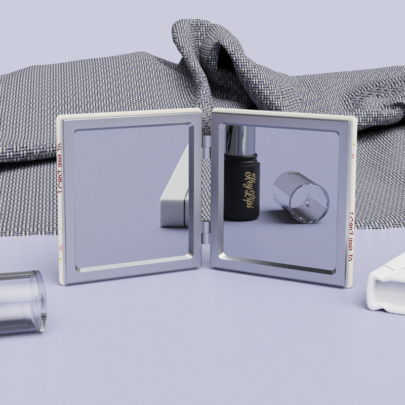 Love Bow Foldable Mini Makeup Mirror