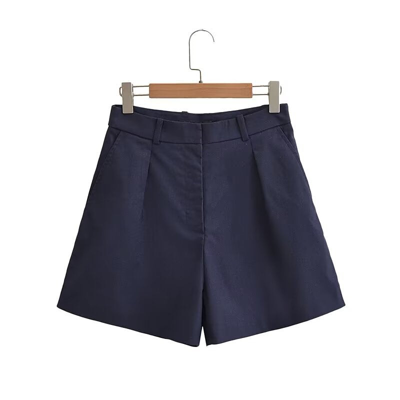 2-Piece Casual Vest Top and Shorts Set