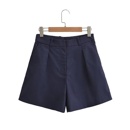 2-Piece Casual Vest Top and Shorts Set