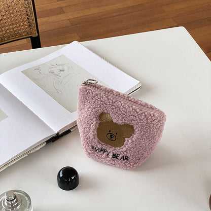 Plush Bear Cute Cosmetic Bag