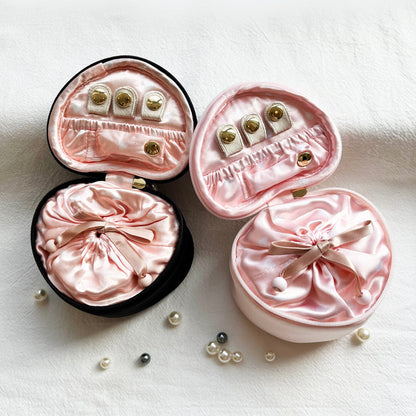 Cute Letter Embroidered Jewelry Case