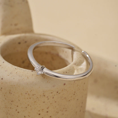 Zircon Adjustable Fine Layered Rings