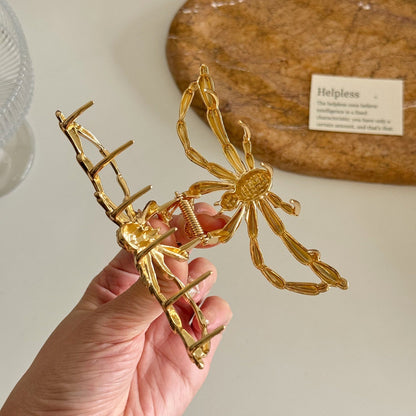 Halloween Metal Bow Large Hair Claw