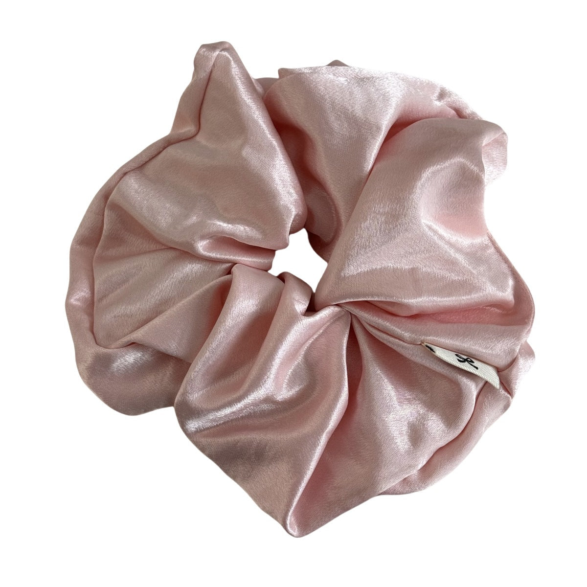 Elegant Elastic Band Satin Solid Color Scrunchies