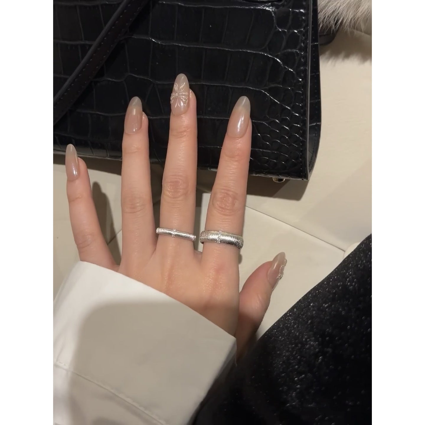 Vintage Simple Elegant Rhinestone Rings