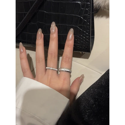 Vintage Simple Elegant Rhinestone Rings