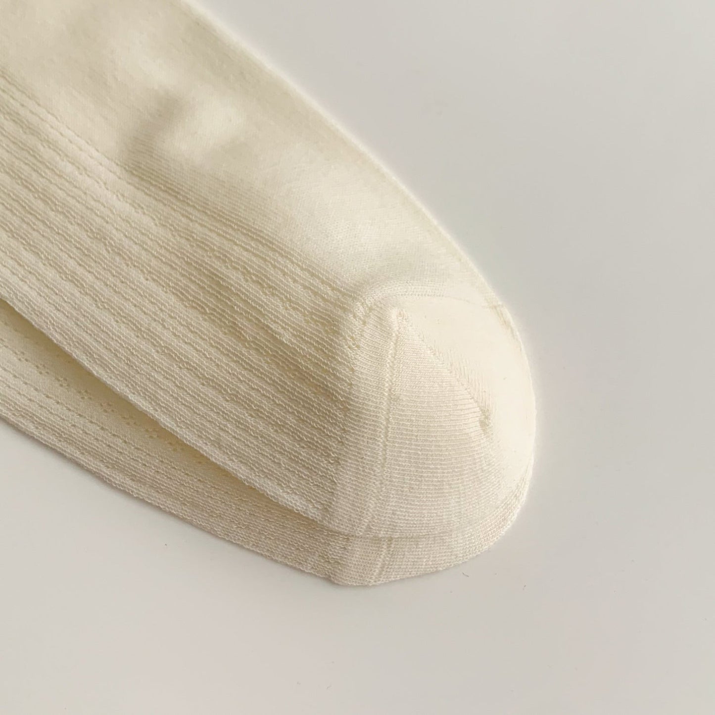 Hollow Mesh Summer Thin Striped Cotton Socks