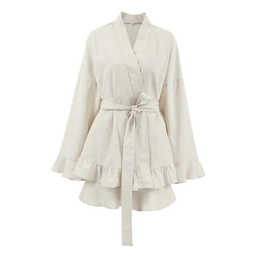 Flounce Simple Loose Homewear Sets