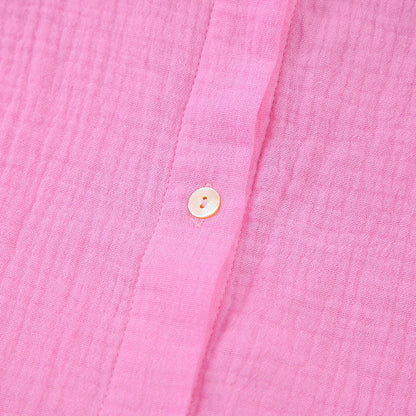 Solid Color Casual Sleepwear Sets