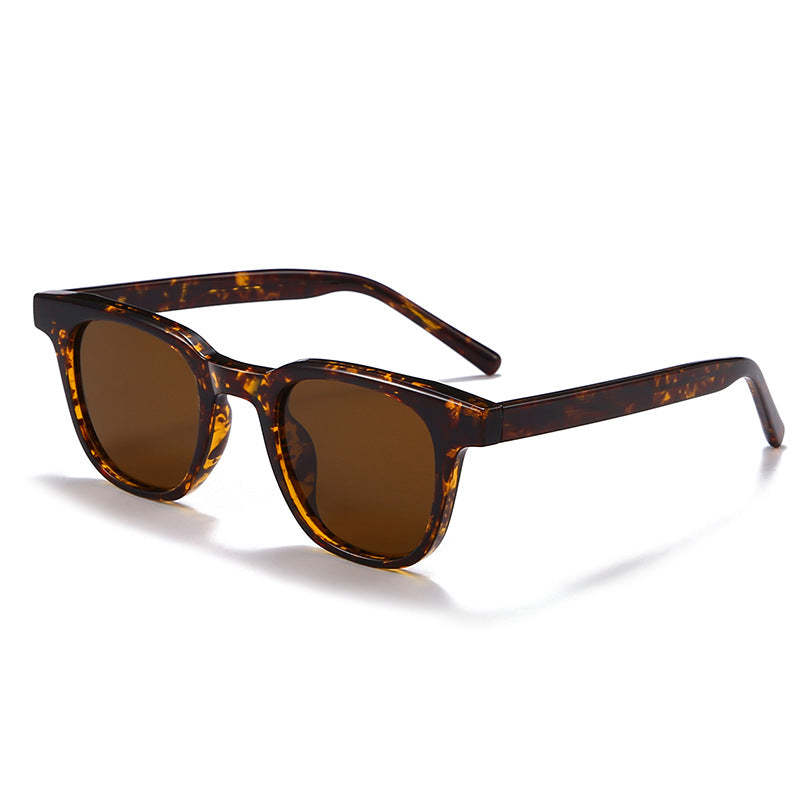 Square Frame Simple Polarized Sunglasses