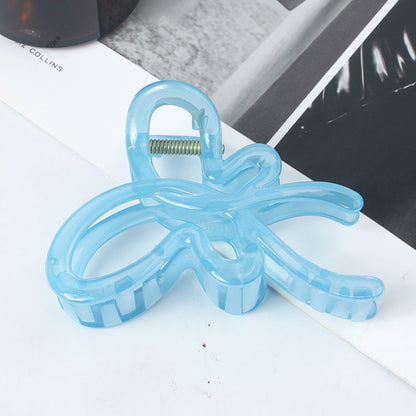 Simple Hollow Out Butterfly Hair Claw Clip