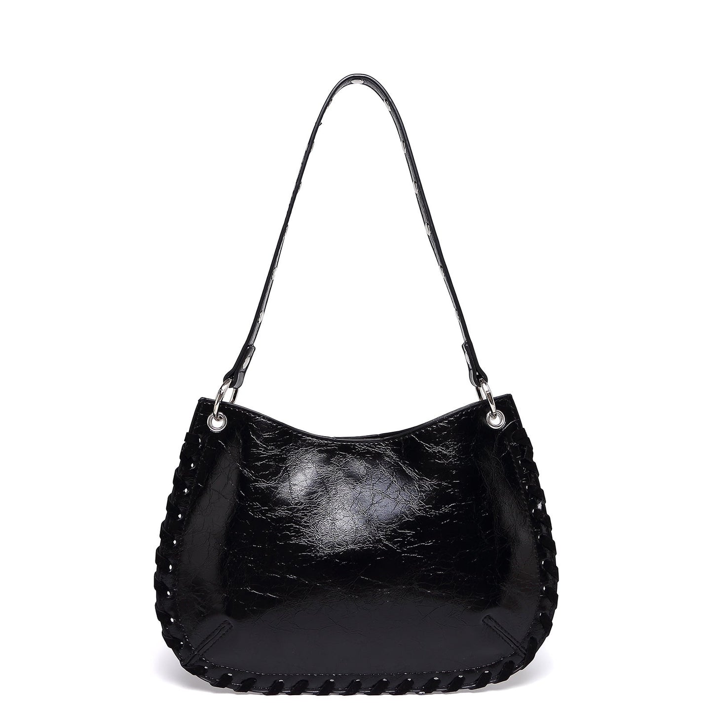 Punk Studded Handmade Chain Crosssbody Bag