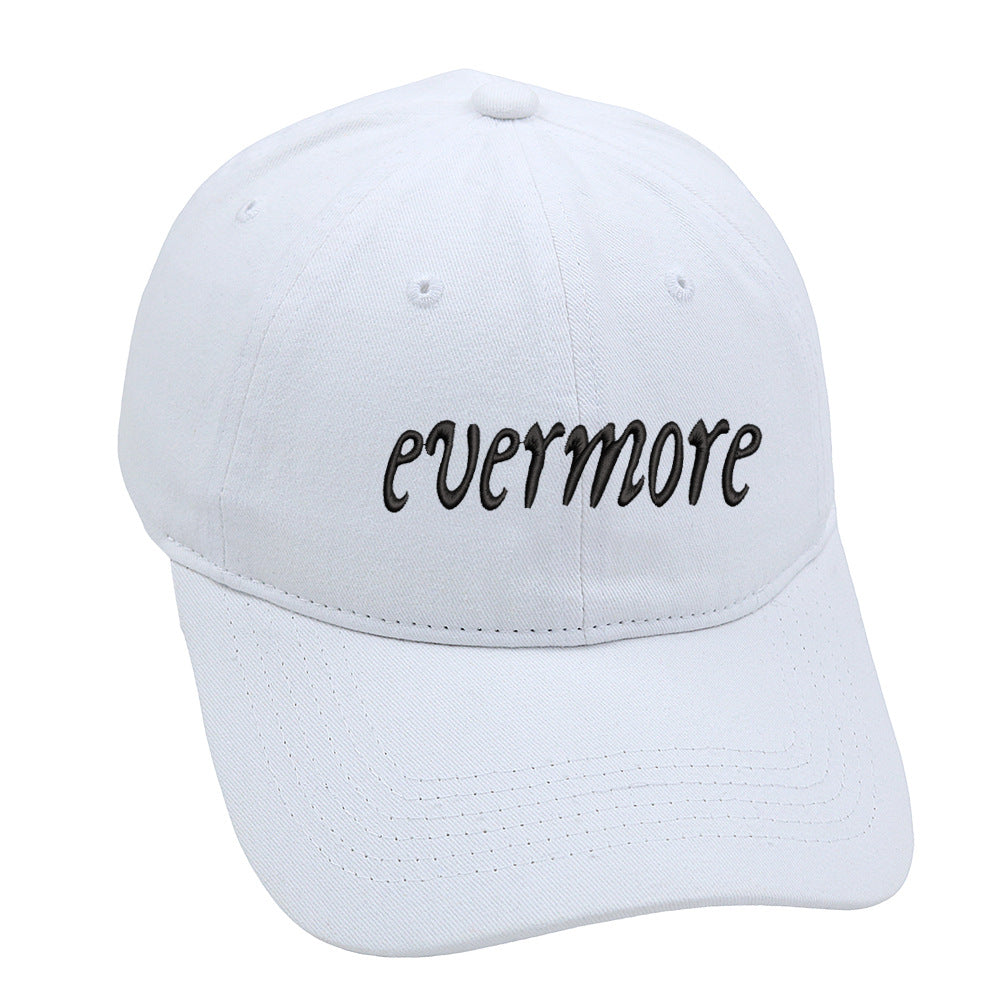 Distressed Letter Embroidered Baseball Caps