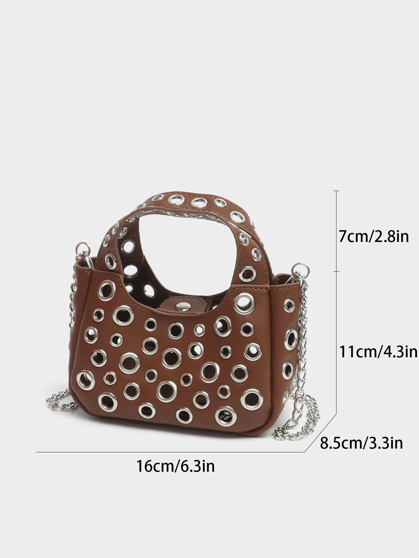 Vintage Hollow Out Mini Shoulder Bag
