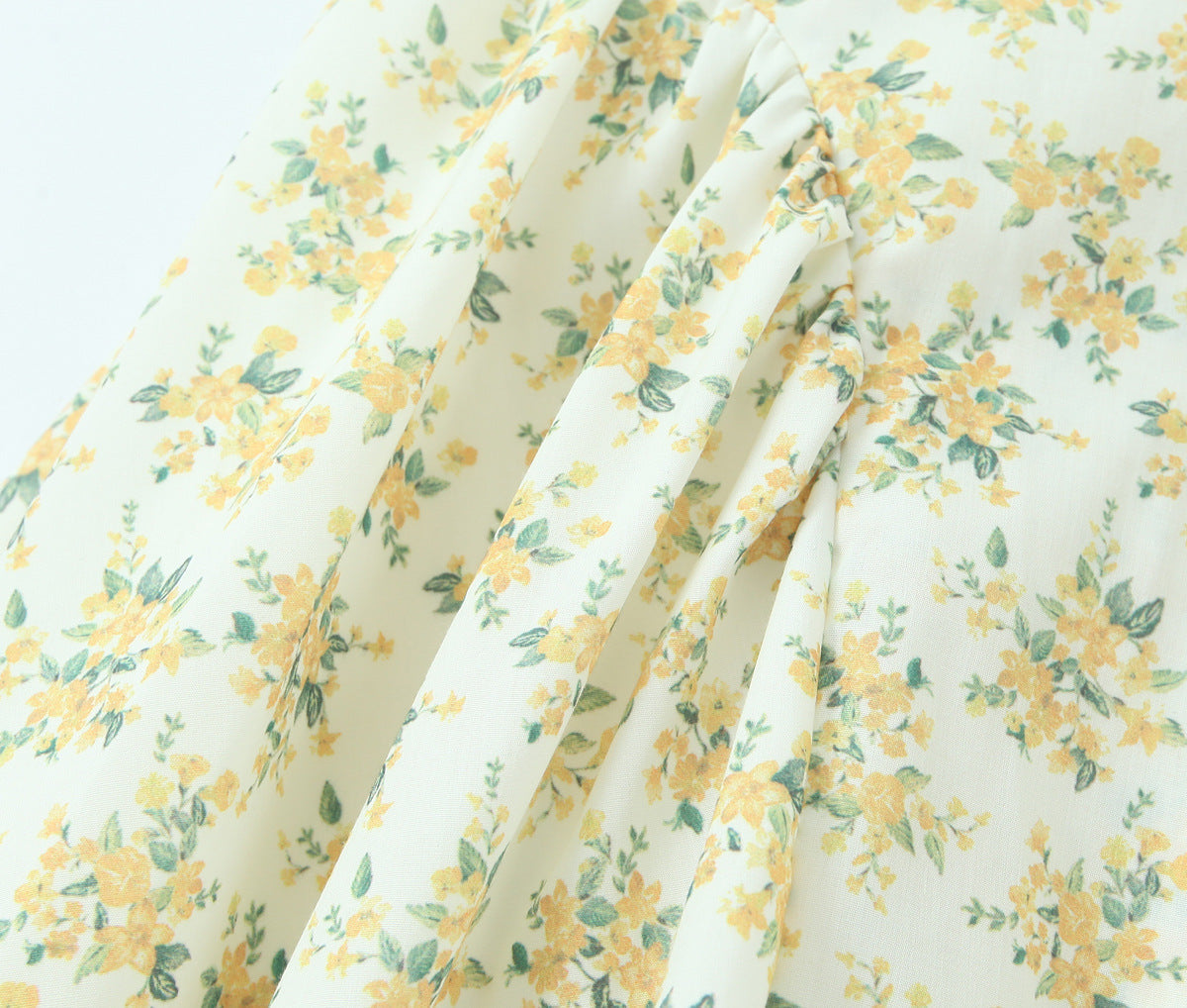 Vintage Floral Halter V-Neck Maxi Dress