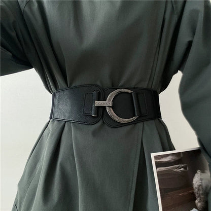 Vintage Stretchy Versatile Wide Waist Belt