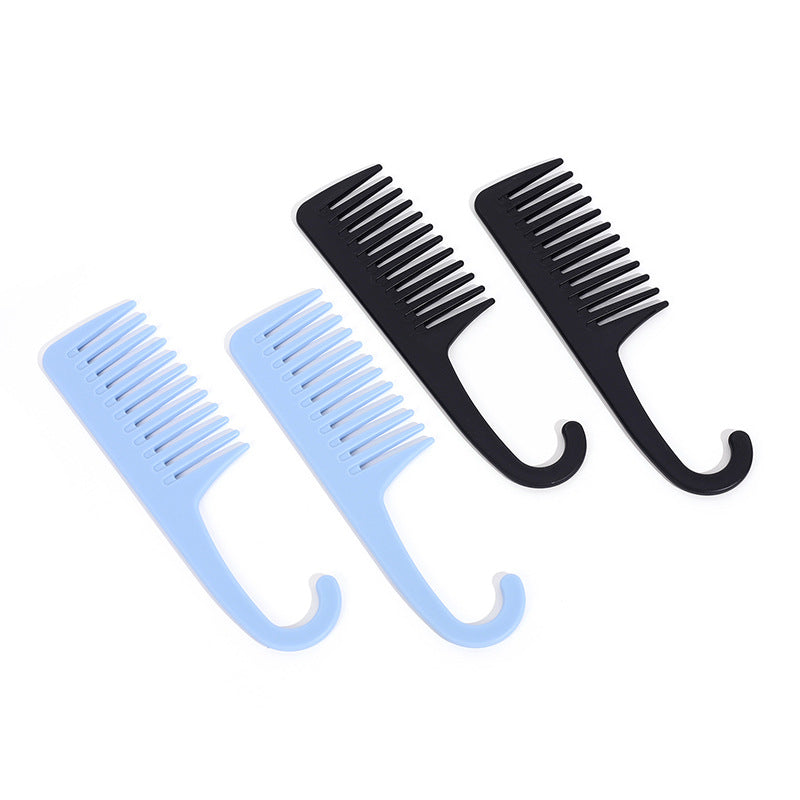 Wide Tooth Shower Comb With Hook