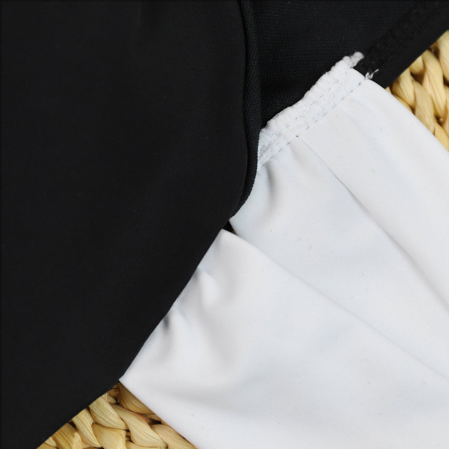 2PCS Color Block Splicing Bikini Sexy Swimwear