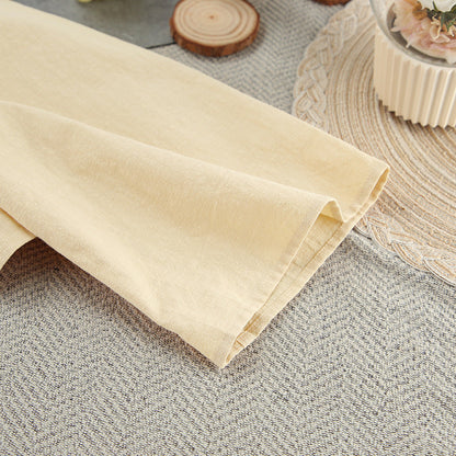 Flounce String Tie Homewear Sets