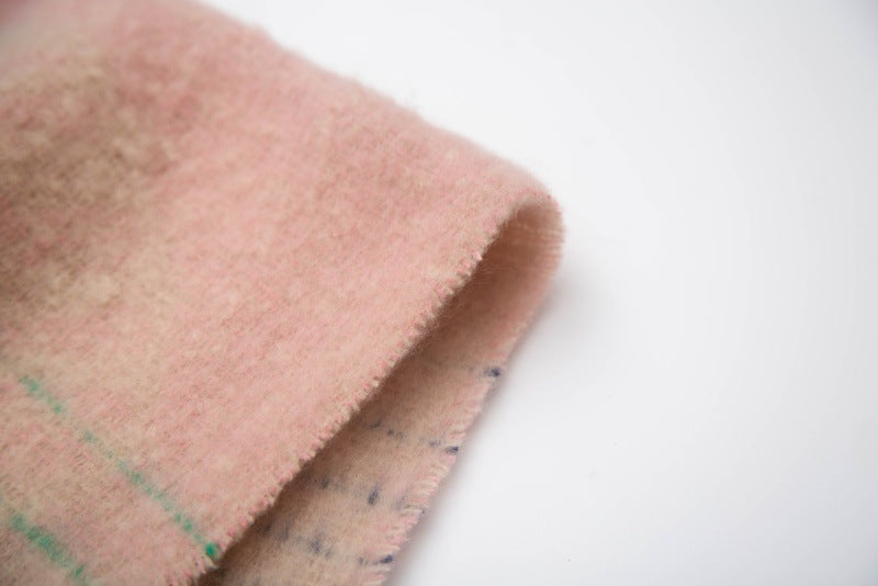 Leaf Print Gradient Color Scarves