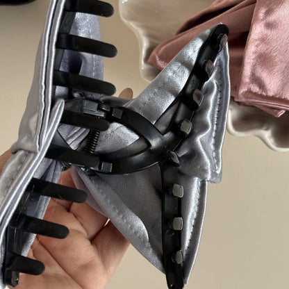 Chic Satin Triangle Hair Claw