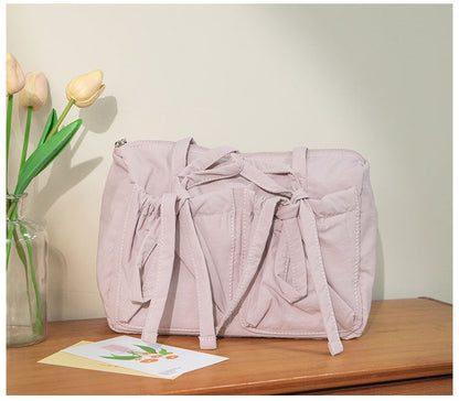 Bow Knot Sweet Casual Simple Shoulder Bag