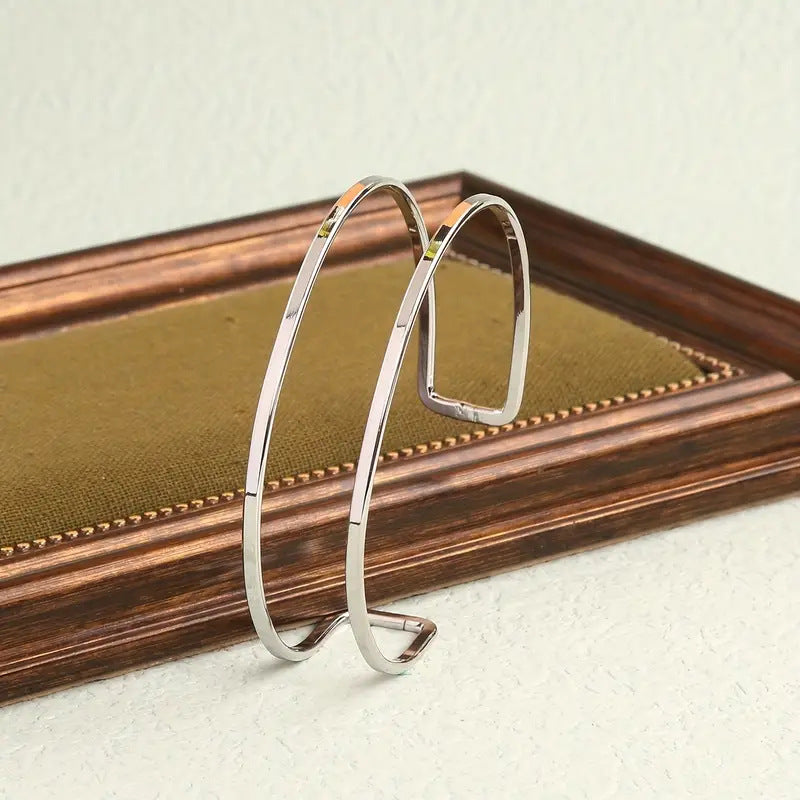 Simple Layered Open Arm Cuff