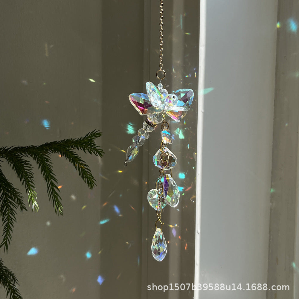 Butterfly Crystal Suncatcher Home Hangings
