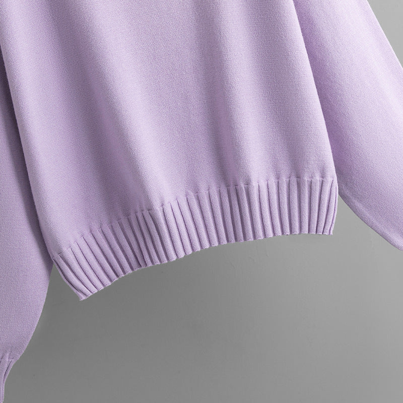 2+ Round Neck Simple Knit Sets