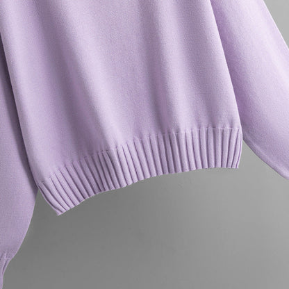 2+ Round Neck Simple Knit Sets