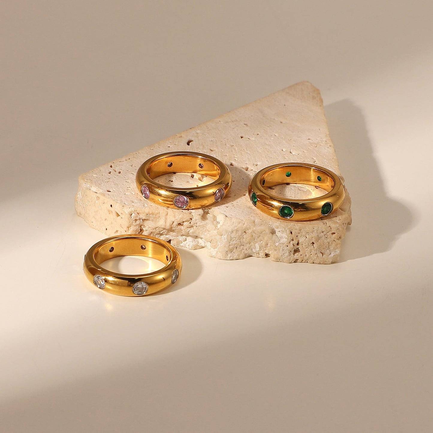 Vintage Diamond Simple Ring