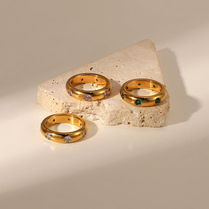 Vintage Diamond Simple Ring