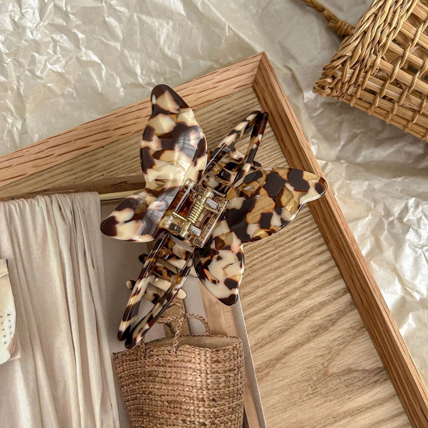 2+Butterfly Multicolor Elegant Hair Clips