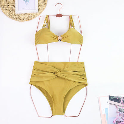 Sexy Hollow Out Swimwear with Cover Dress