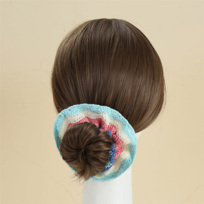 Sweet Colorful Flower Handmade Crochet Scrunchies