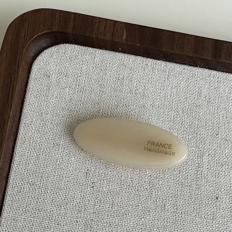 Cute Letter Print Mini Hair Clips