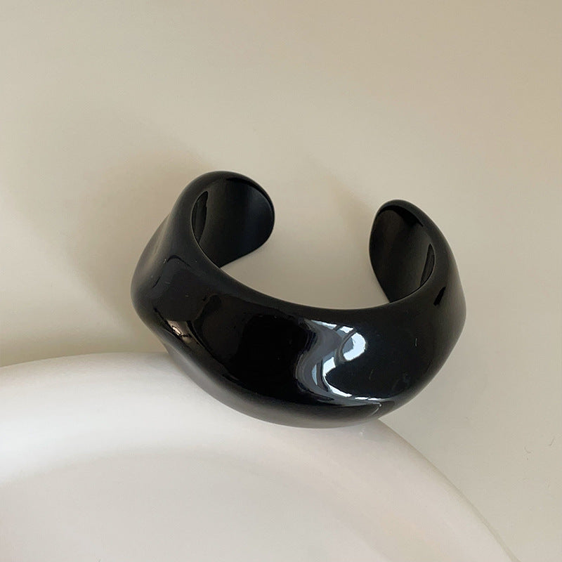 Geometric Irregular Acrylic Open Bracelets