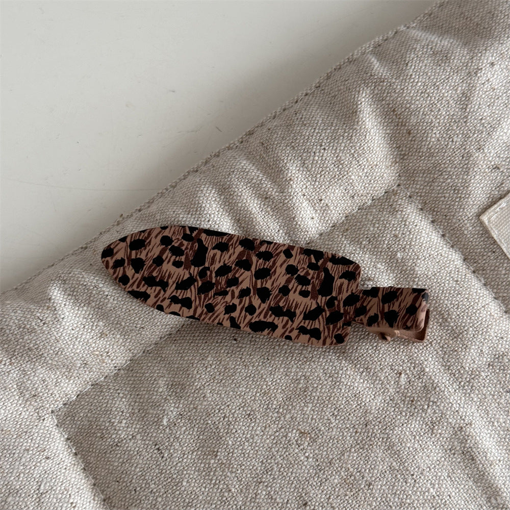 Leopard Simple Vintage Hair Clips