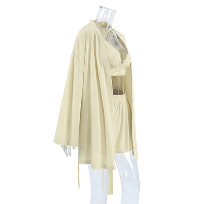 Solid Color Sexy Homewear Sets