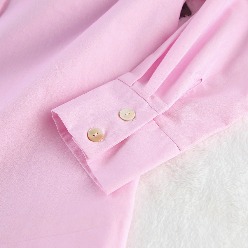 Solid Color Loose Simple Homewear Sets