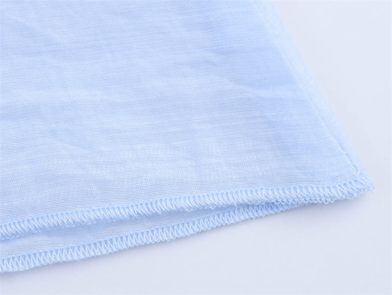 Fashion Solid Color Sleeveless Ruffl Layer Blouse