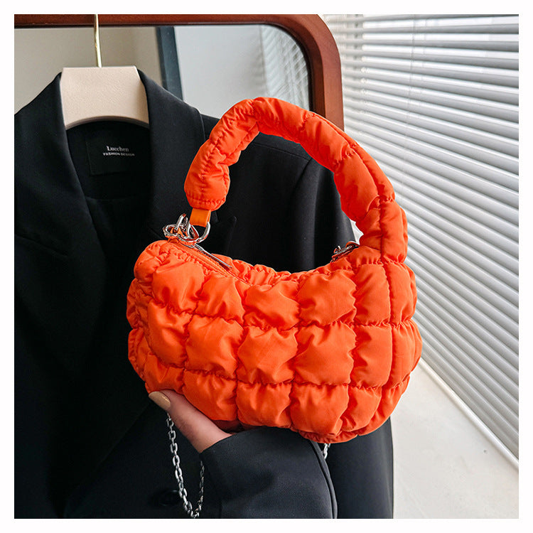 Cute Cloud Puffer Chain Mini Handbag