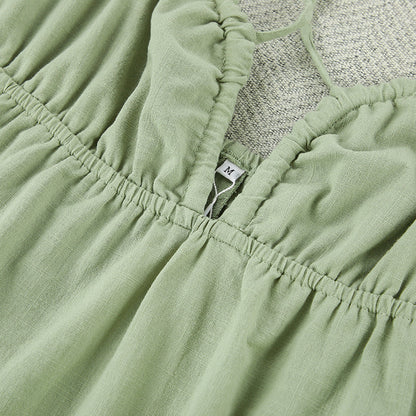 Sexy Hellow Backless Sleepwear Dress