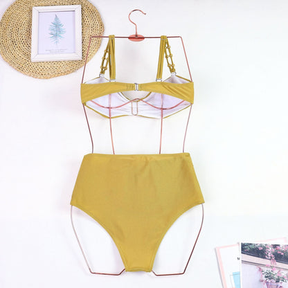 Sexy Hollow Out Swimwear with Cover Dress