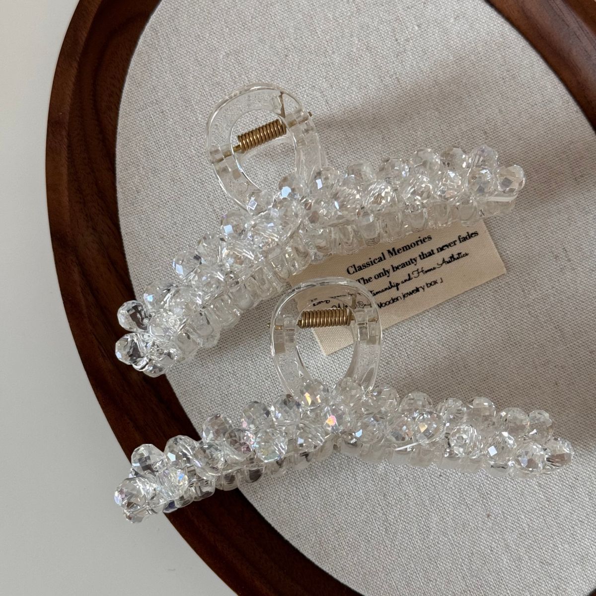 Luxury Crystal Rhinestone Large Hair Claw